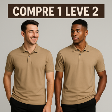 Camiseta Masculina Anti Amassado, Anti Odor e Ultra Confortável - compre 1 e leve 2