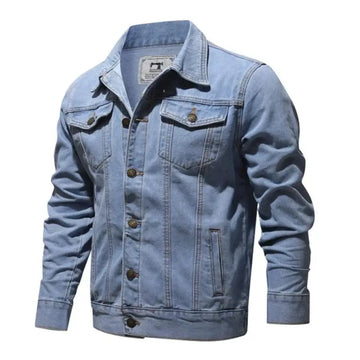 Jaqueta Masculina Jeans Elegante Luca