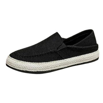 Mocassim Slip-On Masculino em Linho Luca