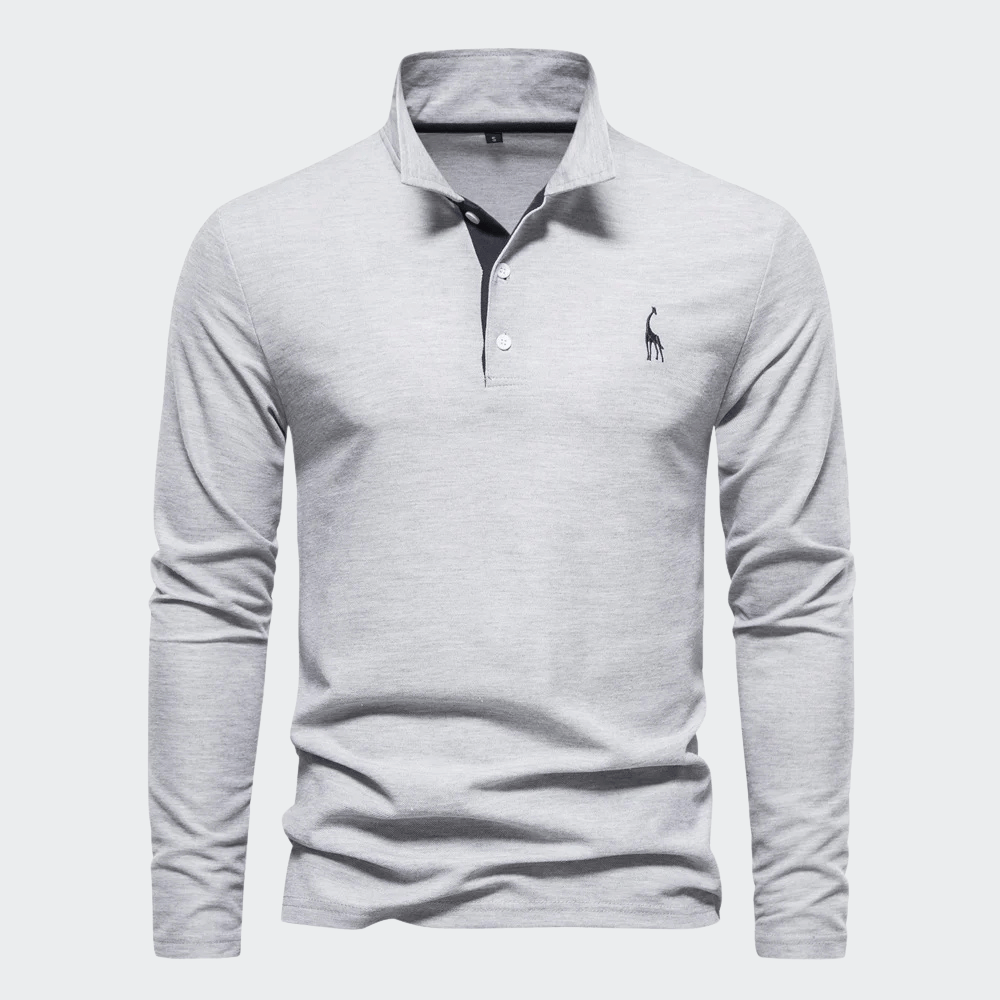 Blusa Polo Masculina Giraffe