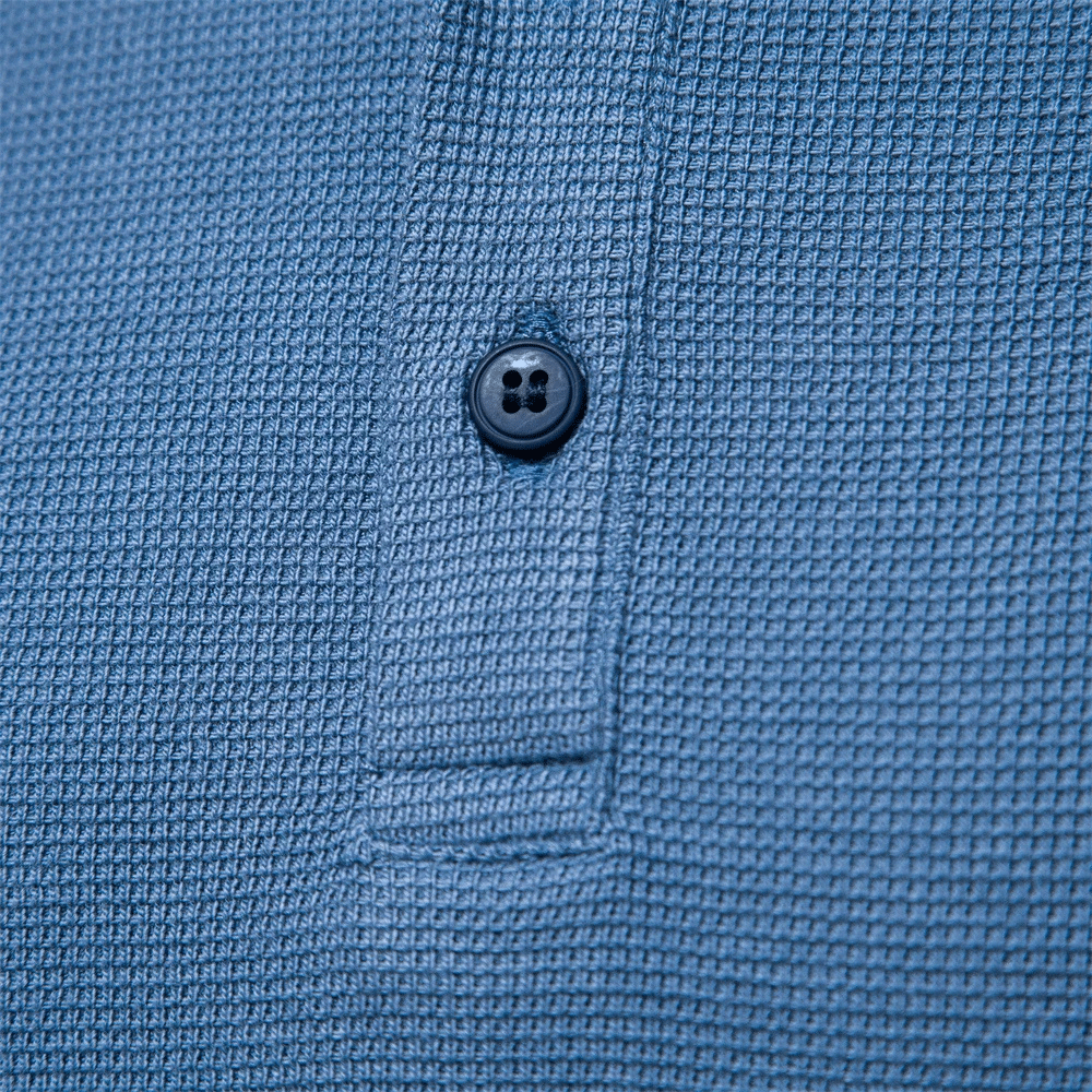 Blusa Masculina Gola Henley Elegano® Orlando