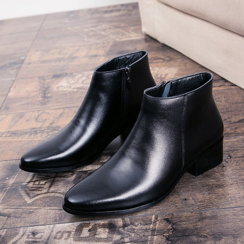 Bota de Couro Masculina Luca Atenas