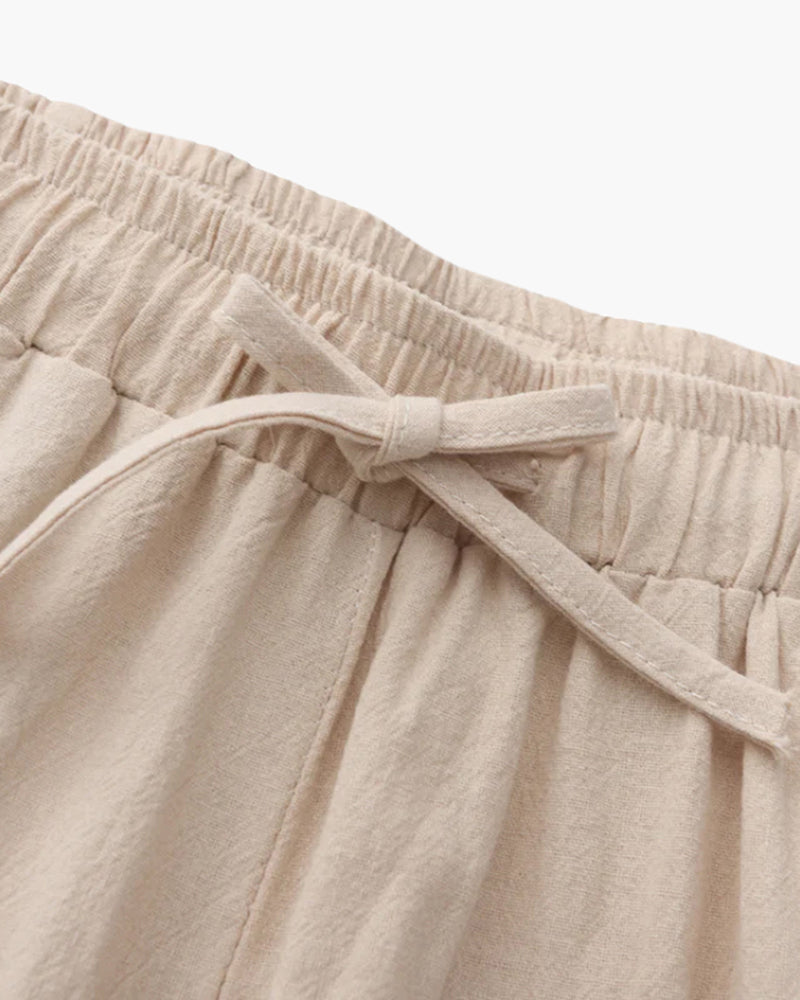 Calça Masculina Wide Leg Linho Luca