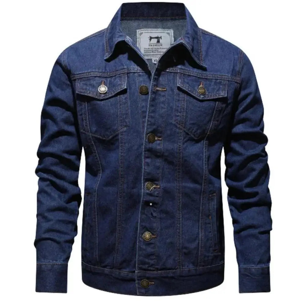 Jaqueta Masculina Jeans Elegante Luca