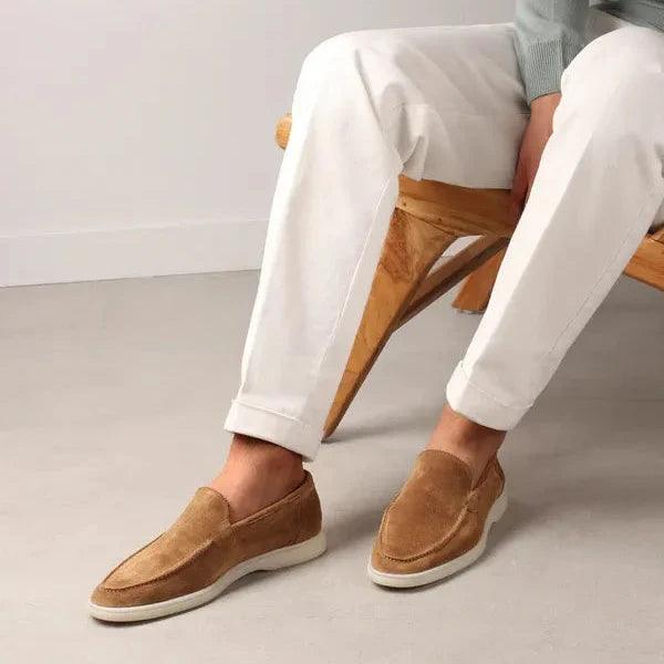 Mocassim Old Money de Camurça Masculino Luca